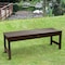 Highwood Usa 4ft Lehigh Picnic Bench Outdoor Furniture for Patio, Backyard, Garden AD-BENN2-ACE - alternate 2